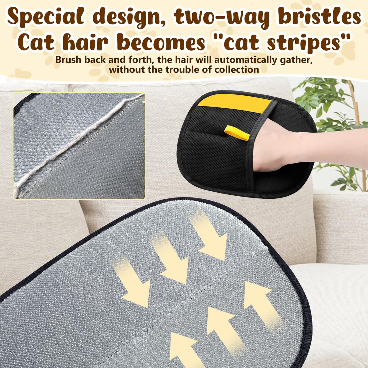 Pet Hair Remover Gloves