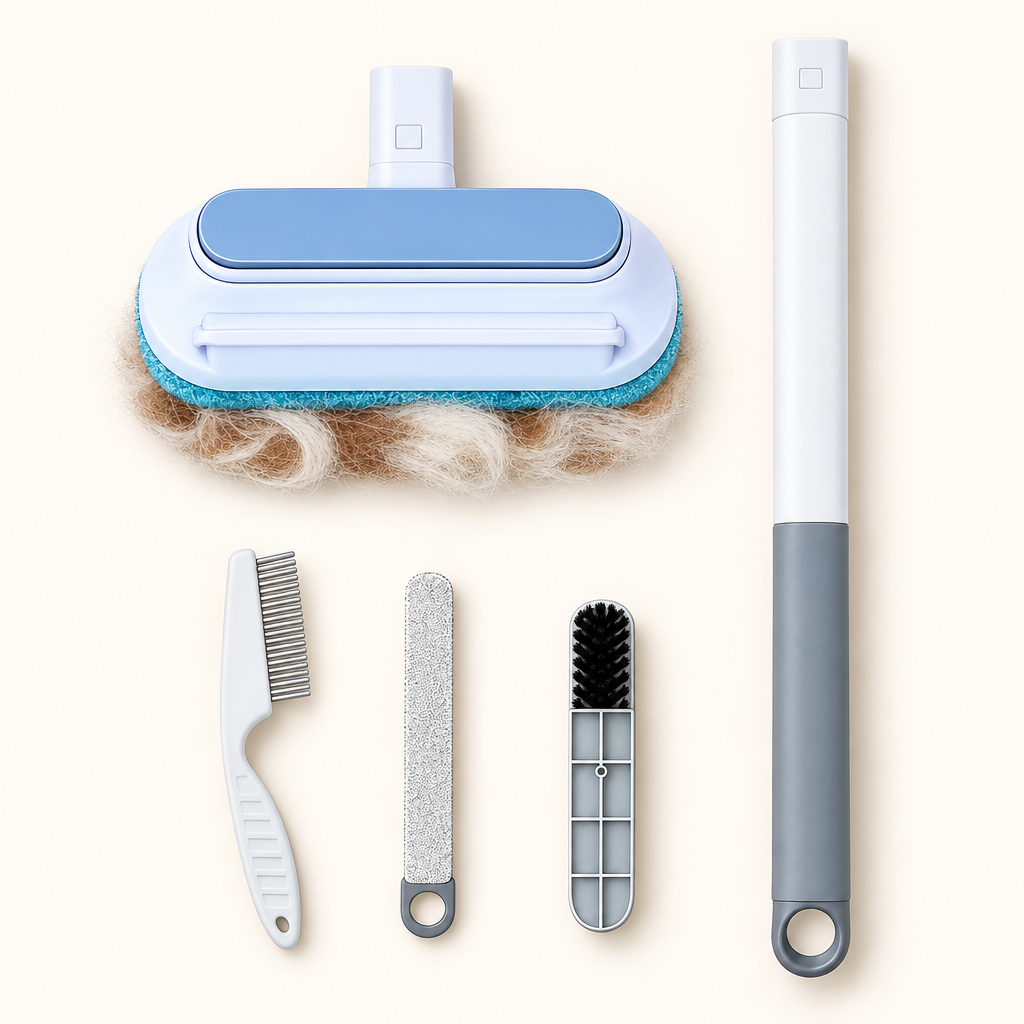 4-in-1 Pet Hair Remover for Furniture