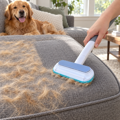 4-in-1 Pet Hair Remover for Furniture