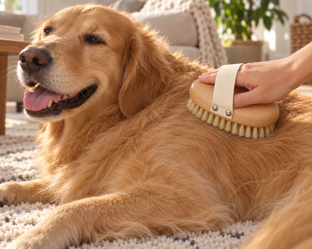 Soft Bristle Grooming Brush