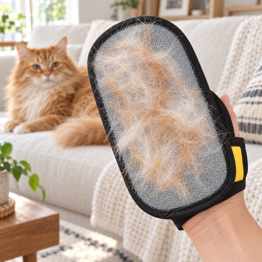 Pet Hair Remover Gloves